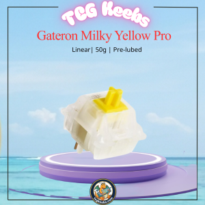 [Switch] Gateron Milky Yellow Pro